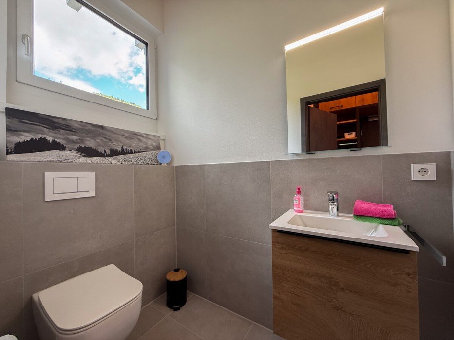 G�ste WC Dachgeschosswohnung Oberstaufen / Wiedemannsdorf