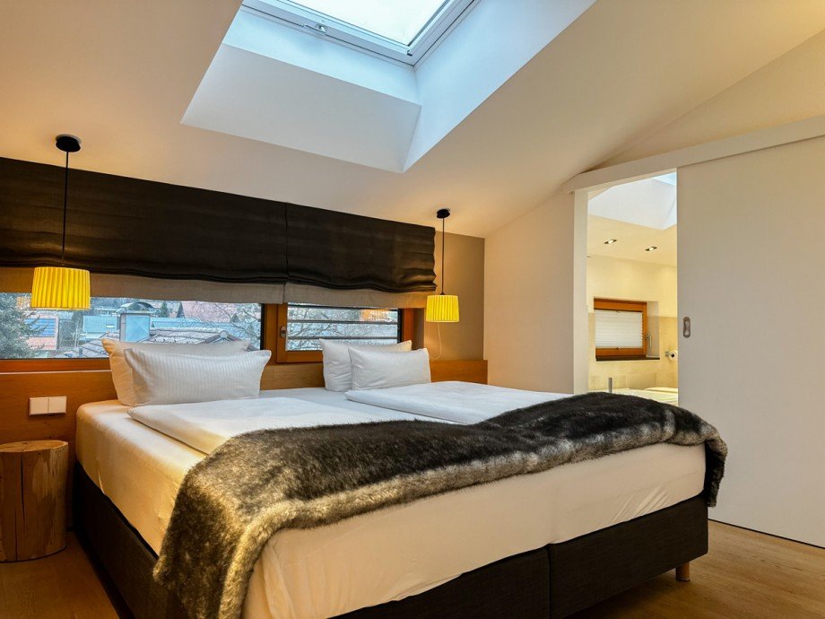 Master-Bedroom ( Chalet Kapf ) Dachgeschosswohnung Oberstaufen