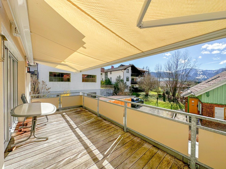 S�d-Balkon Erdgeschosswohnung Oberstaufen