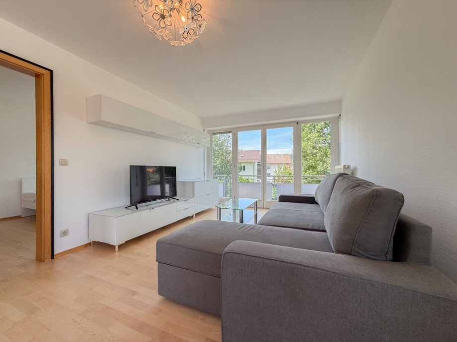 Wohnzimmer Etagenwohnung Oberstaufen
