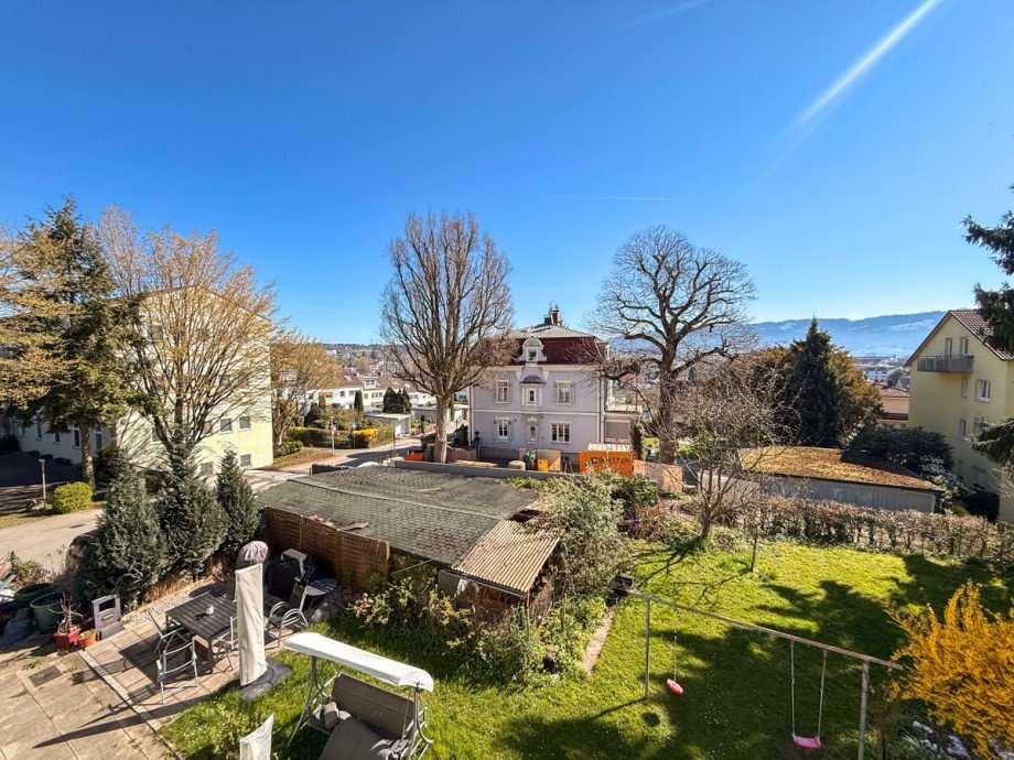 Ausblick/Garten Etagenwohnung Lindau