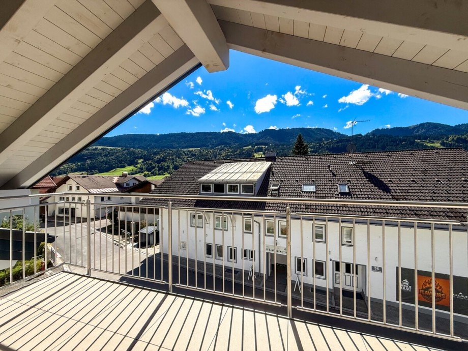 Balkon Dachgeschosswohnung Oberstaufen / Wiedemannsdorf