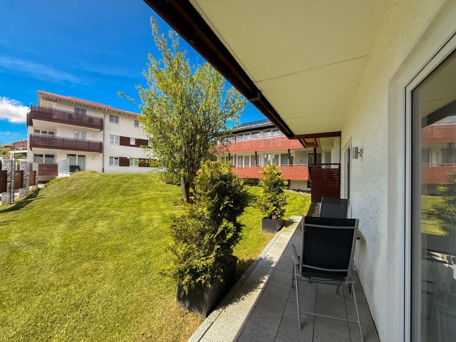 Terrasse Erdgeschosswohnung Oberstaufen / Kalzhofen