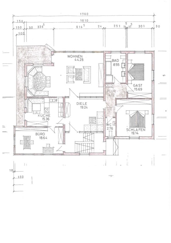Grundriss OG Landhaus Heimenkirch