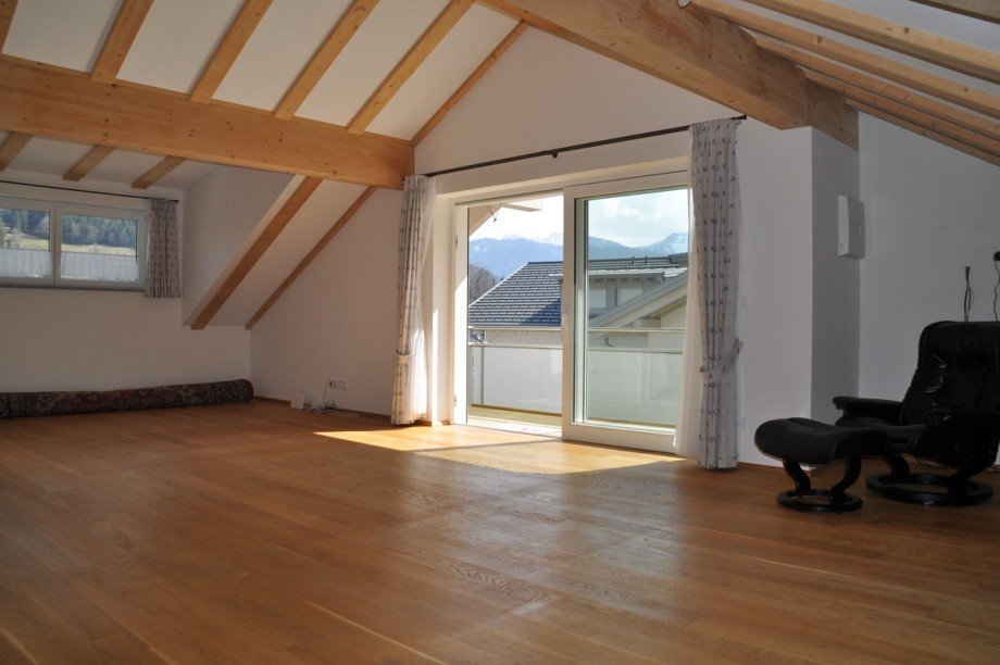 Wohnbereich I Dachgeschosswohnung Oberstaufen