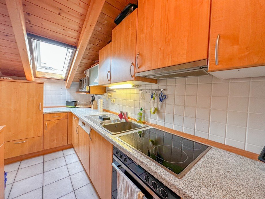 Einbauk�che Dachgeschosswohnung Oberreute