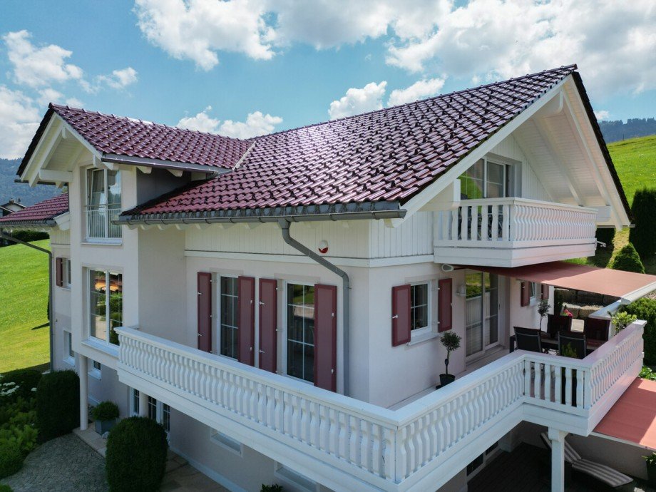 Objektansicht Westen Einfamilienhaus Oberstaufen / Steibis