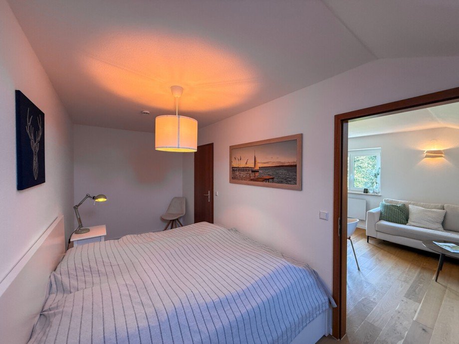 Schlafzimmer Dachgeschosswohnung Oberreute