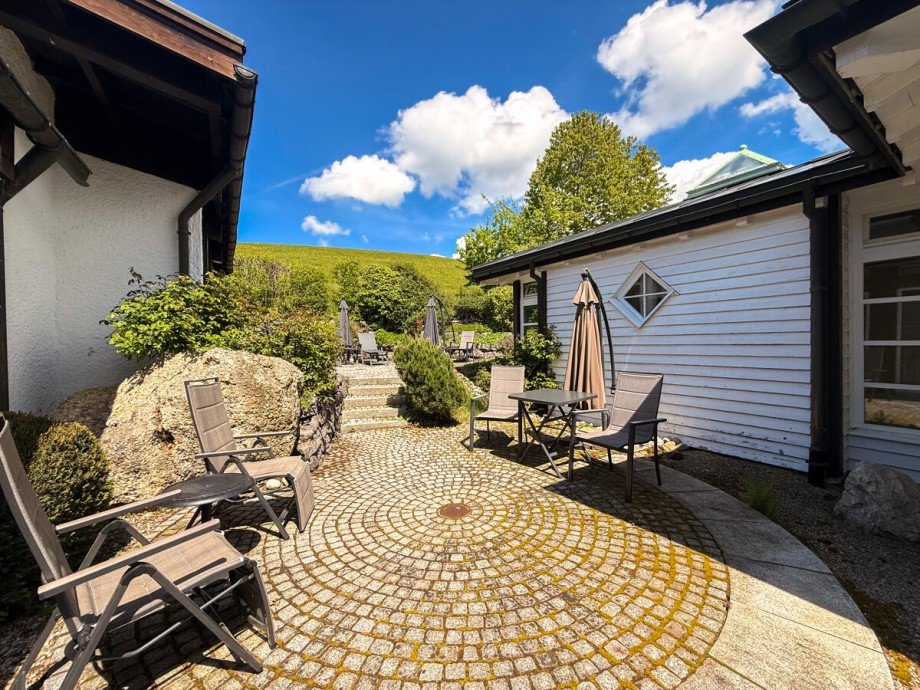 Wellness Au�enbereich Erdgeschosswohnung Oberstaufen / Kalzhofen