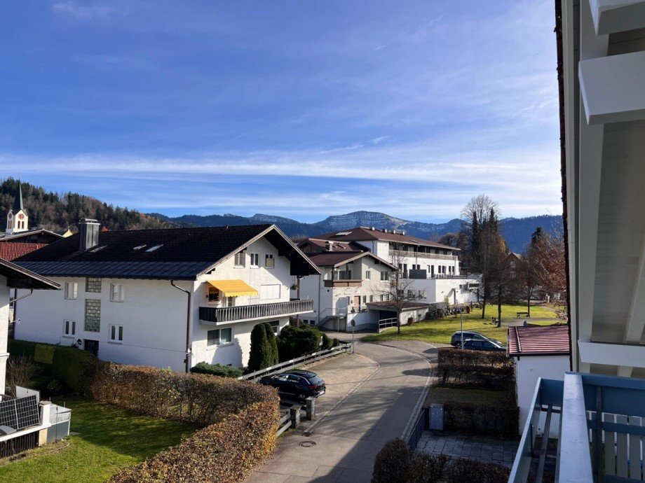Aussicht Maisonettewohnung Oberstaufen