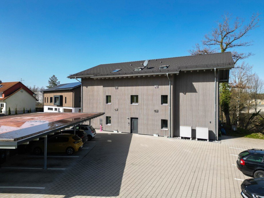Hausansicht Erdgeschosswohnung Opfenbach