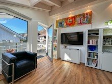 Wohnzimmer Exklusive Designerwohnung 
 mit Stil und Eleganz in Wiedemannsdorf bei Oberstaufen im Allg�u