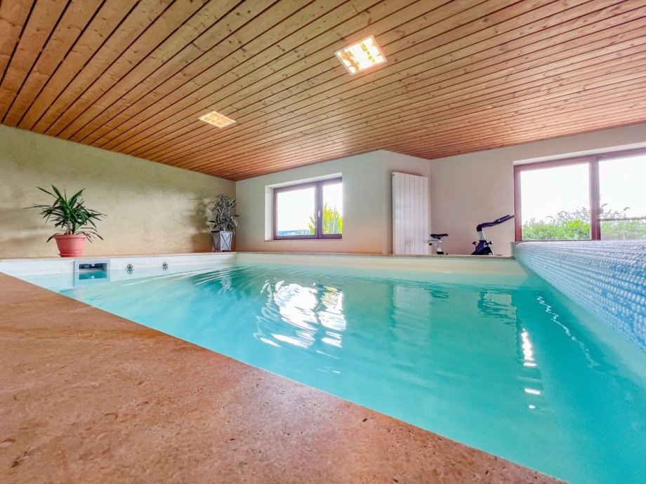 Innenpool im UG Einfamilienhaus Scheidegg / Lindenau