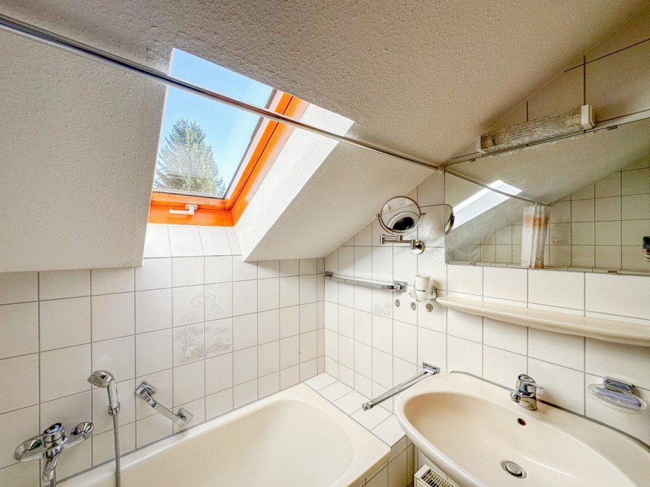 Badezimmer Maisonettewohnung Weiler-Simmerberg