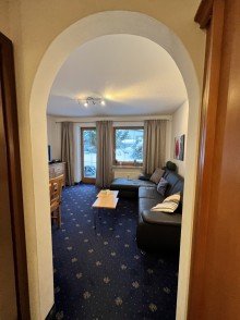 Diel Richtung Wohnbereich TOP  LAGE 
2 Zimmer Wohnung mit S�D Terrasse 
im Bergdorf Steibis - Oberstaufen