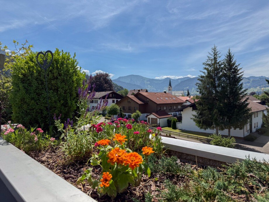 Ausblick Penthousewohnung Oberstaufen