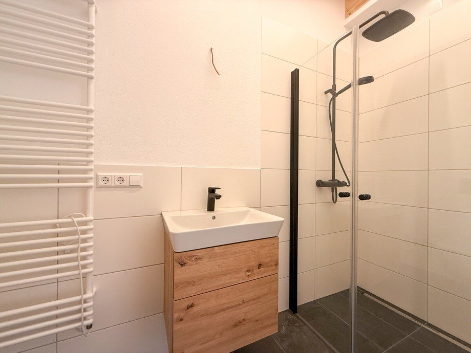 Badezimmer Dachgeschosswohnung Oberstaufen / Wiedemannsdorf