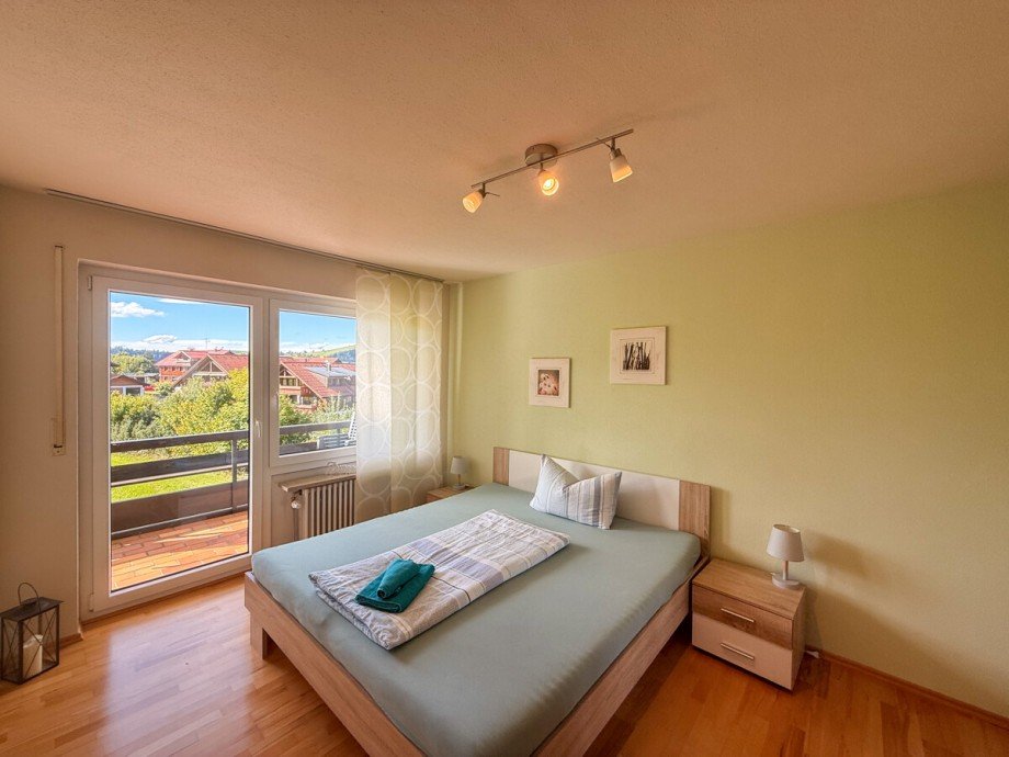 Schlafzimmer Etagenwohnung Oberstaufen / Steibis