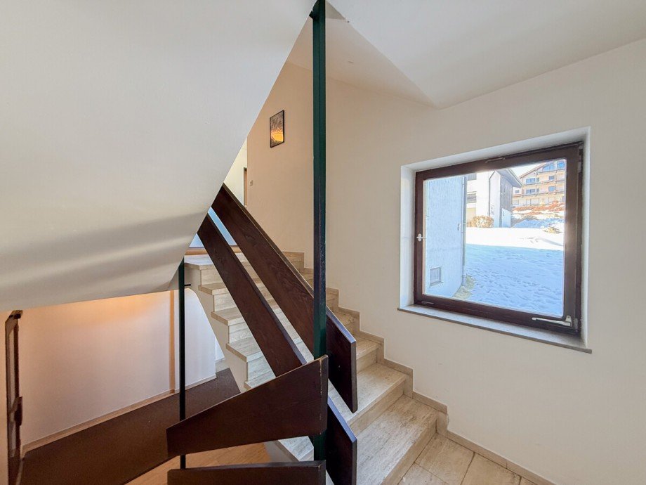 Treppenhaus Etagenwohnung Oberstaufen / Steibis