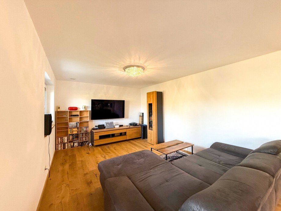 Wohnzimmer Erdgeschosswohnung Opfenbach