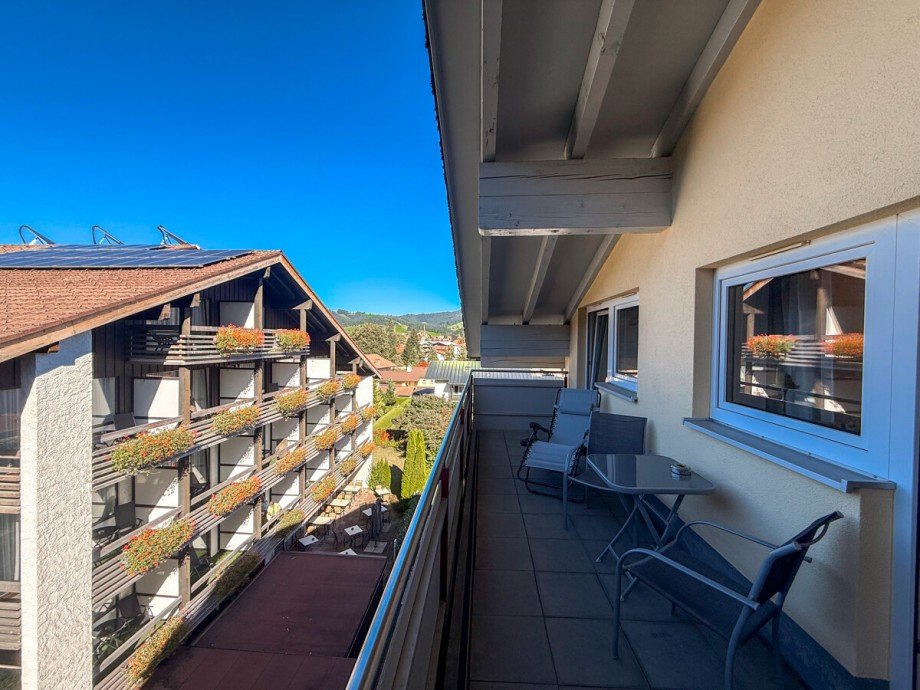 Balkon Etagenwohnung Oberstaufen