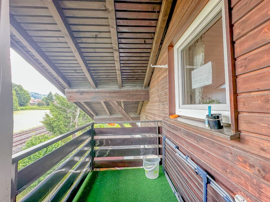 Balkon Dachgeschosswohnung Oberstaufen