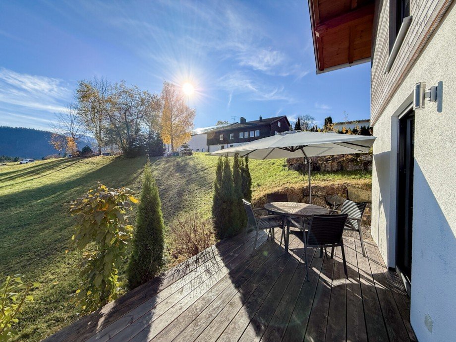 Terrasse Chalet Oberstaufen / Steibis