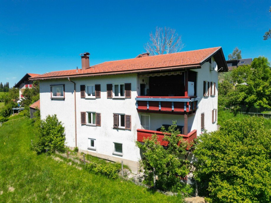 Hausansicht Zweifamilienhaus Weiler-Simmerberg / Simmerberg