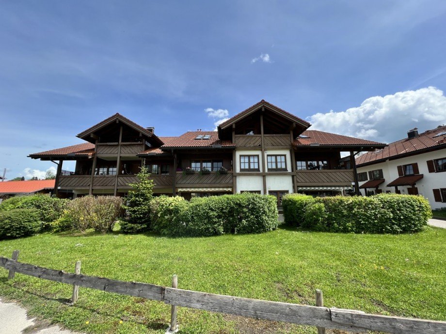 Wetsansicht Dachgeschosswohnung Oberstaufen