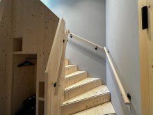 Aufgang in das OG Exklusives Maisonette-Chalet mit ca. 101 m� Wohnfl�che 
 in den Amrai Suites - Schruns