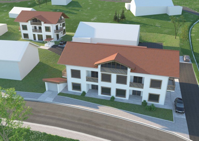  Oberstaufen / Wiedemannsdorf Etagenwohnung NEUBAU 2 Zimmer - Wohnungen, provisionsfrei