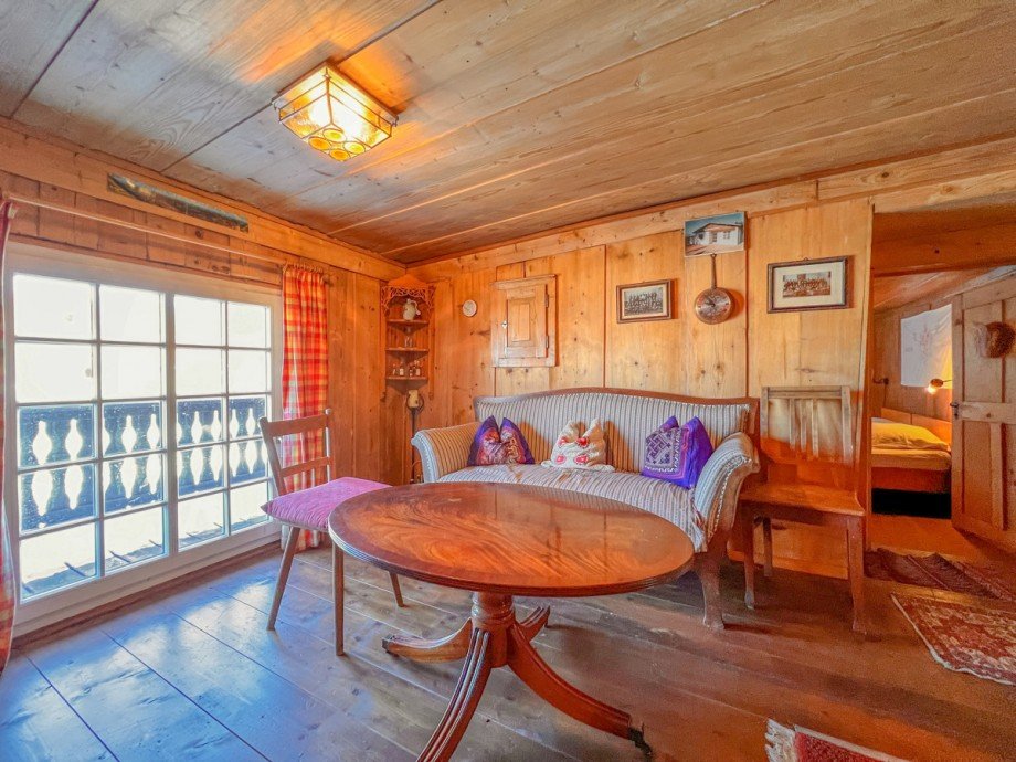 Wohnzimmer 1.OG Bauernhaus Maierh�fen
