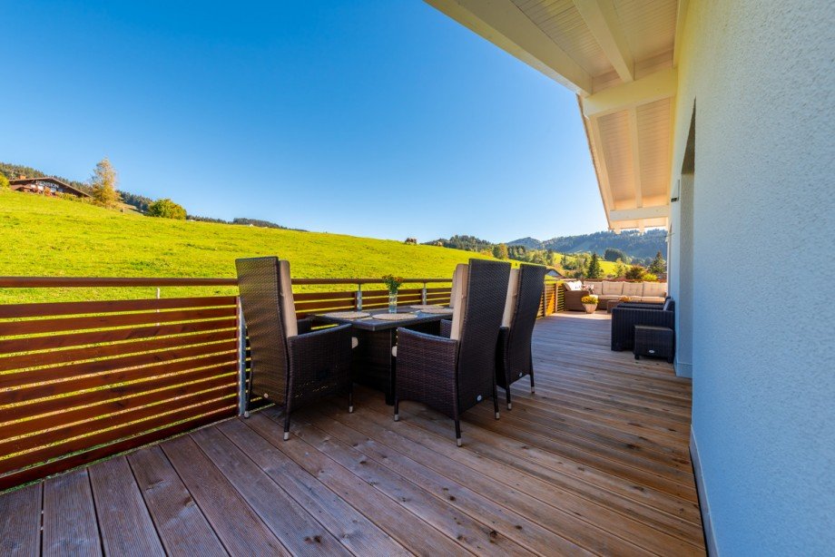 Balkon / Terrasse Dachgeschosswohnung Oberstaufen / Kalzhofen