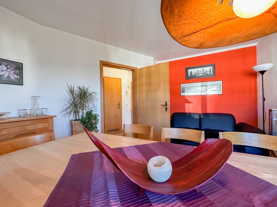 G�stezimmer / Essbereich Maisonettewohnung Lindenberg im Allg�u