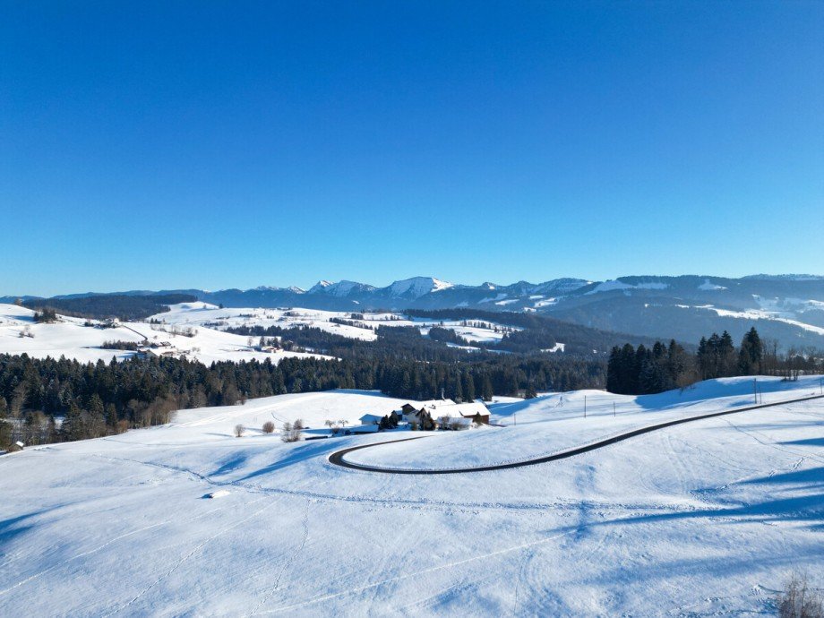 Ausblick Maisonettewohnung Oberreute