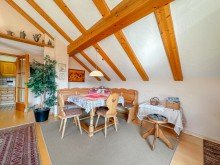Wohn / Esszimmer Gepflegte 3-Zimmerwohnung mit Bergpanorama 
 in zentraler Lage von
  Oberstaufen im Allg�u