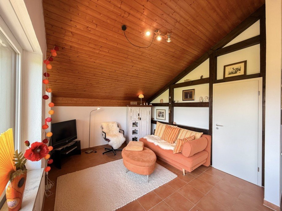 Wohnzimmer Etagenwohnung Oberstaufen / Steibis