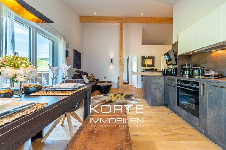  Oberstaufen / Kalzhofen Dachgeschosswohnung Penthouse ALLG�U: ALPIN-CHALET Wohnung in Oberstaufen im Allg�u