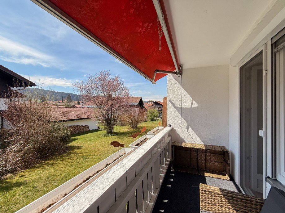 Balkon Etagenwohnung Oberstaufen