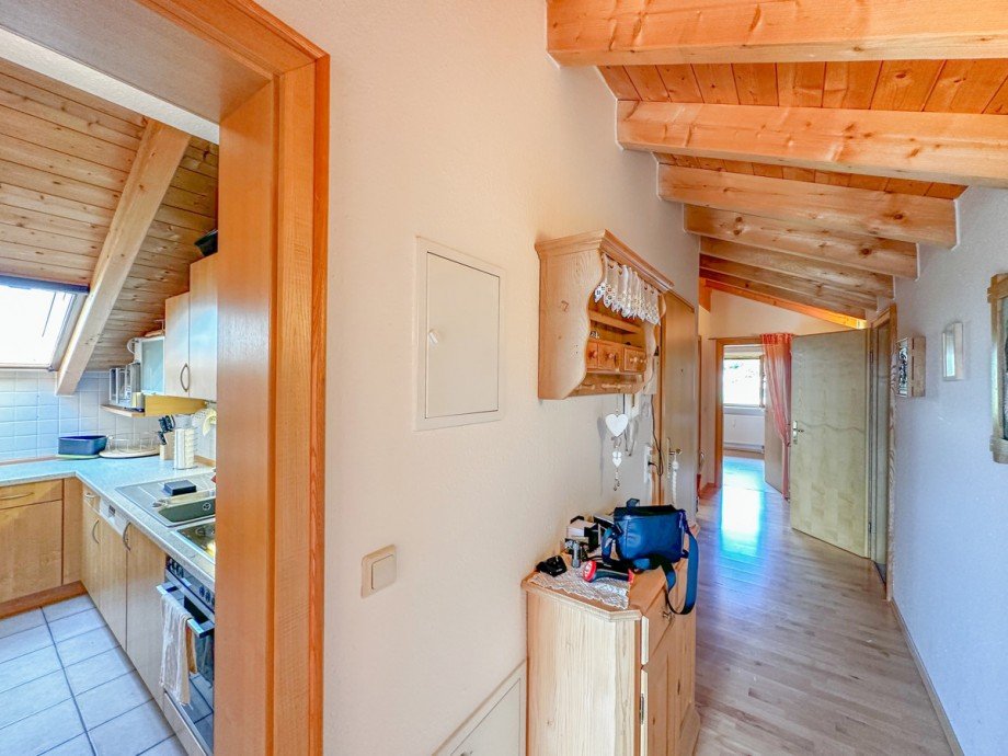 Flurbereich Dachgeschosswohnung Oberreute