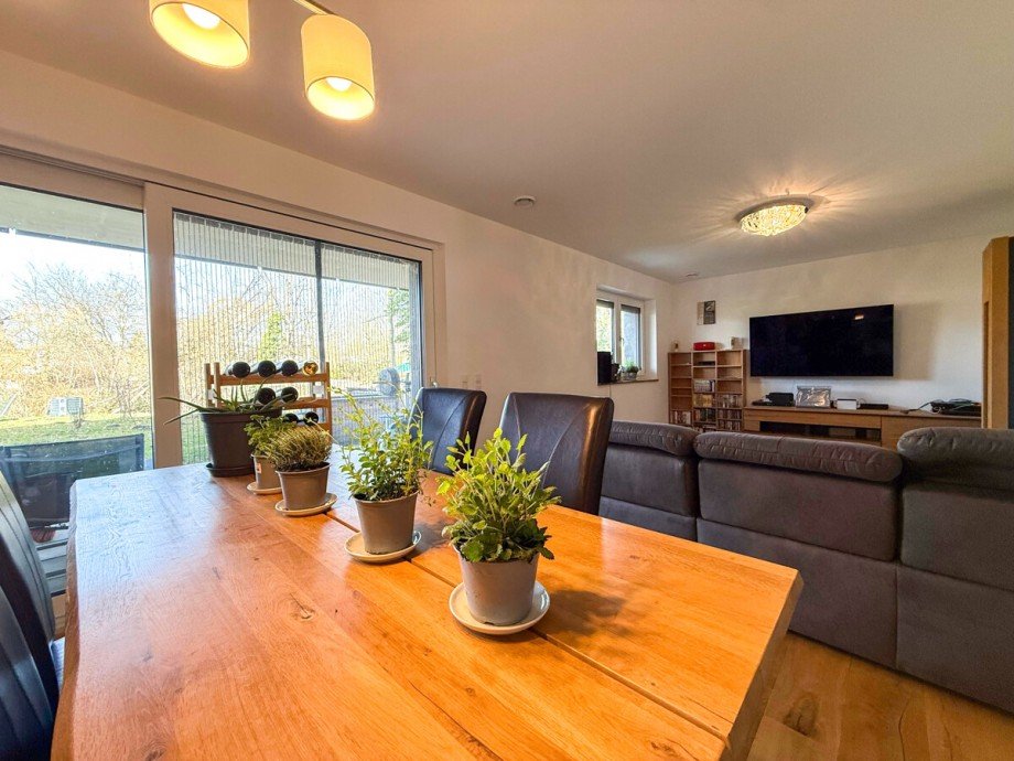 Essbereich Erdgeschosswohnung Opfenbach