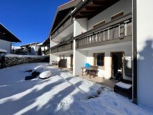 S�dseite Richtung Westen TOP  LAGE 
2 Zimmer Wohnung mit S�D Terrasse 
im Bergdorf Steibis - Oberstaufen