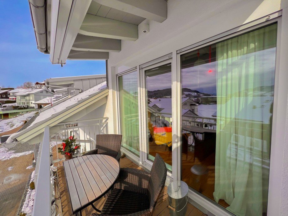 Balkon Dachgeschosswohnung Oberstaufen / Kalzhofen