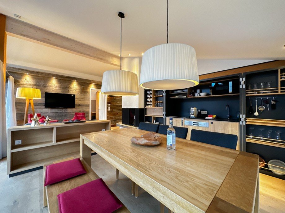 K�che ( Chalet Kapf ) Dachgeschosswohnung Oberstaufen