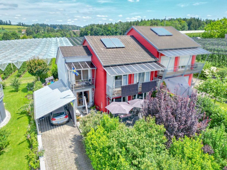  Wasserburg / Hengnau Doppelhaush�lfte Niedrigenergiehaus / Doppelhaush�lfte modern - energetisch - besonders