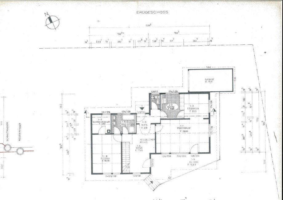 Grundri� EG Einfamilienhaus Oberreute