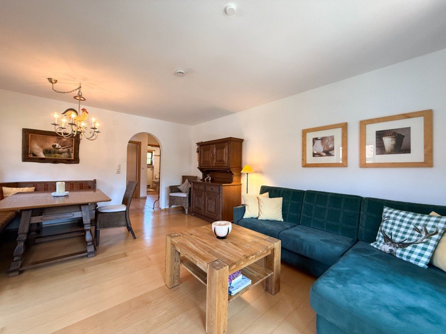 Wohn-Esszimmer Etagenwohnung Oberstaufen / Steibis