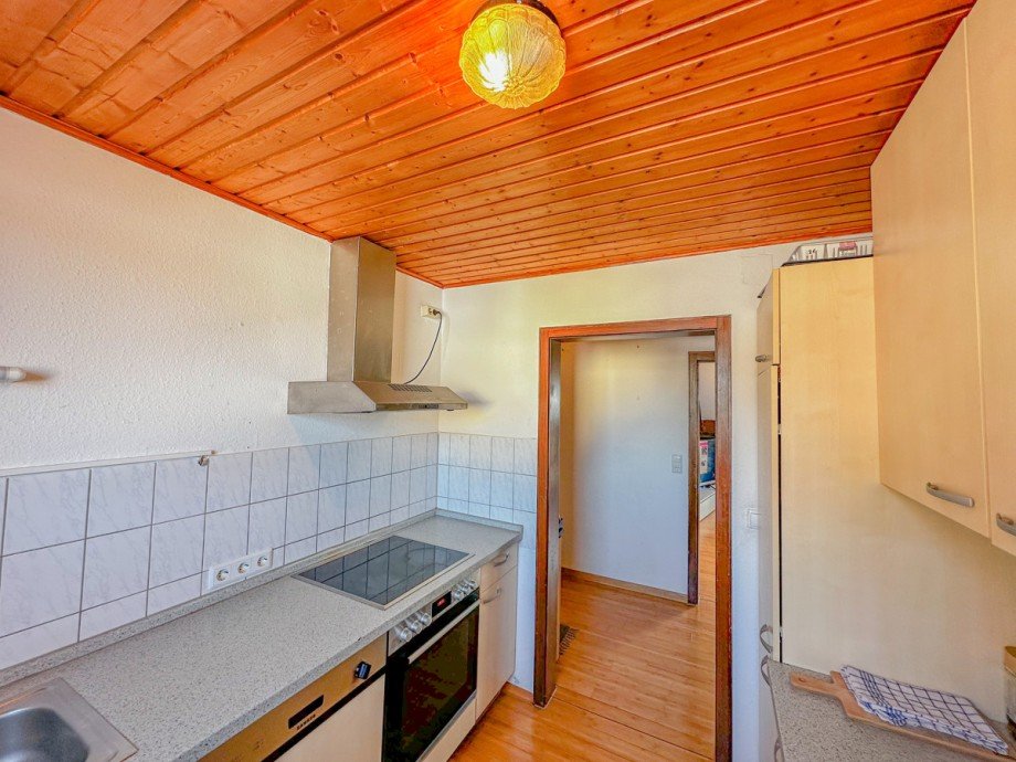 Einbauk�che Dachgeschosswohnung Oberstaufen