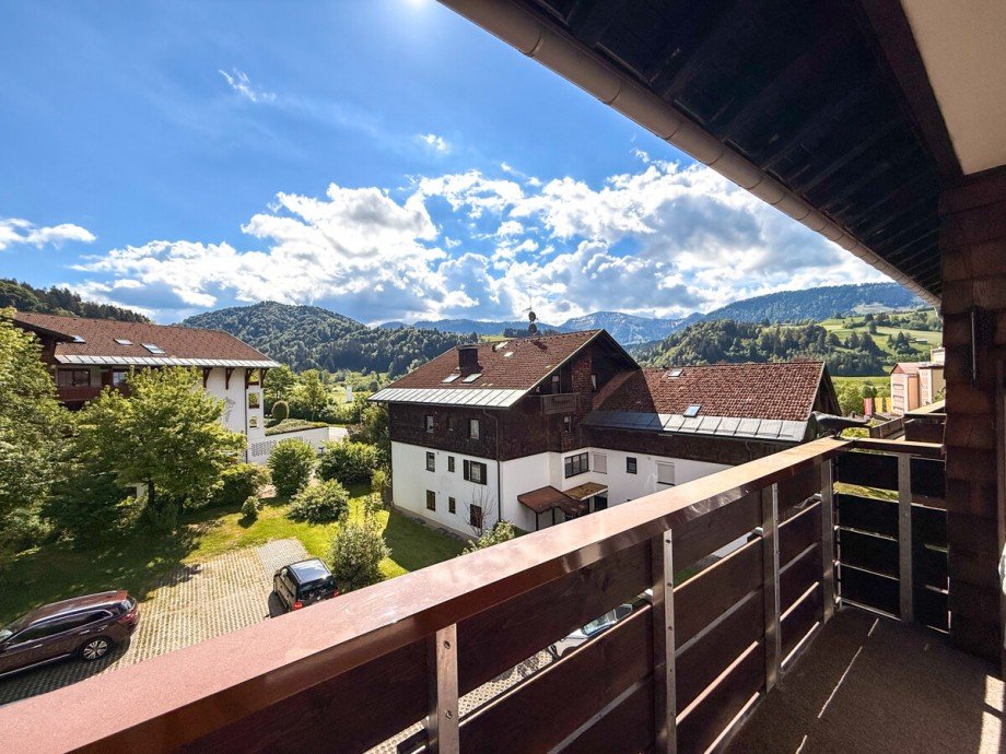S�d-Ost Balkon Etagenwohnung Oberstaufen / Wei�ach
