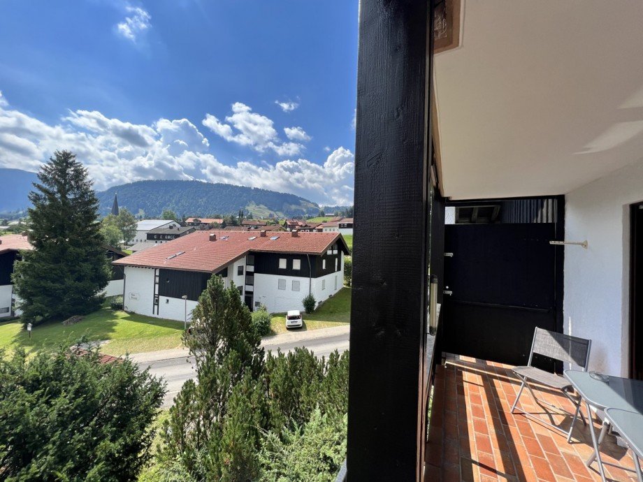 Aussicht Etagenwohnung Oberstaufen / Steibis